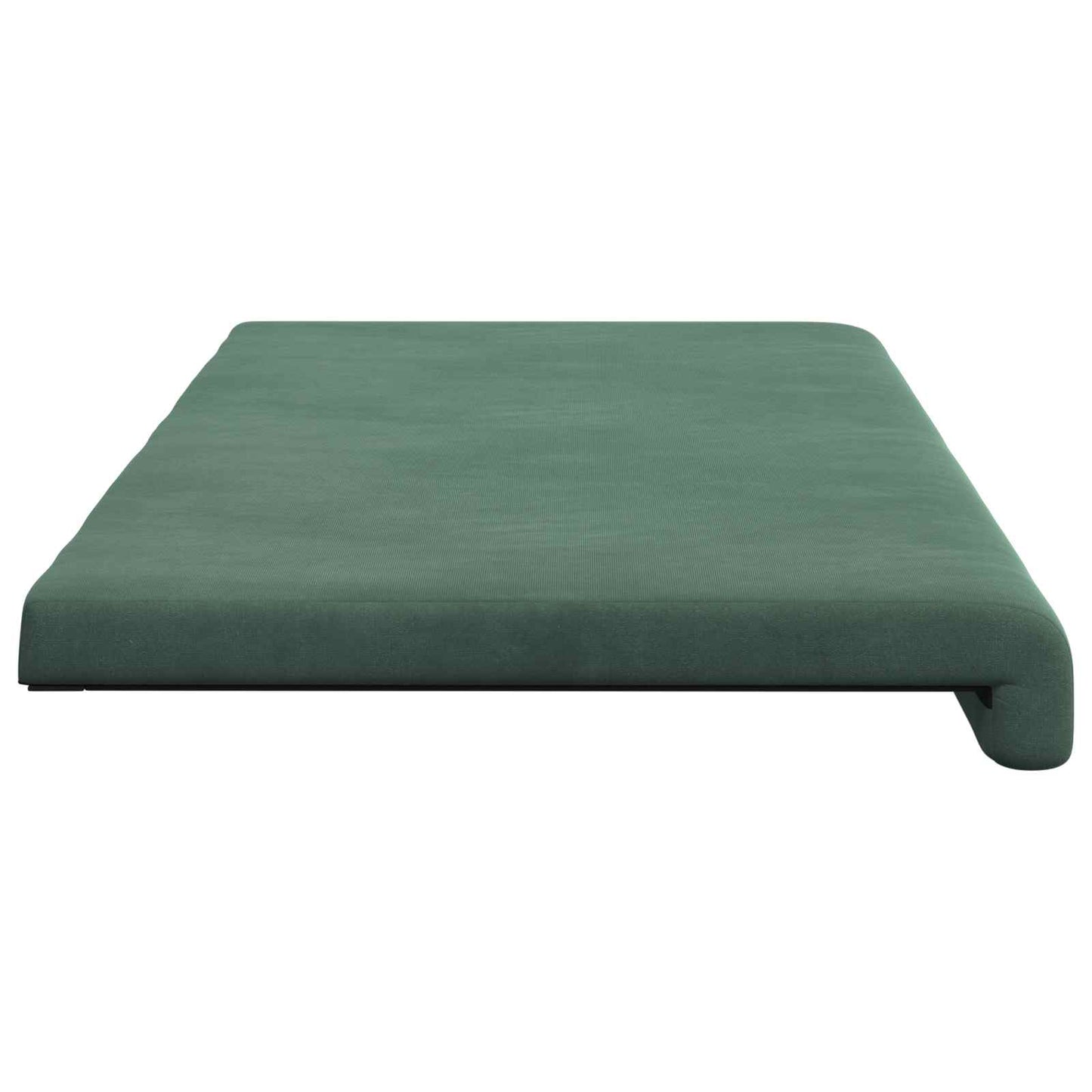 vidaXL Bench Cushion Velvet Sea Green Depth 35 cm