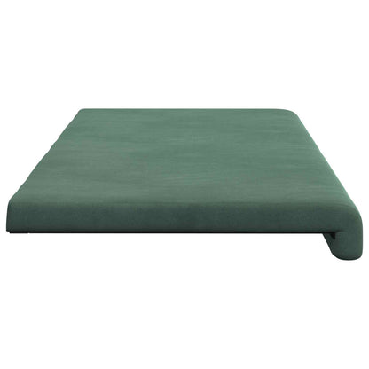 vidaXL Bench Cushion Velvet Sea Green Depth 35 cm