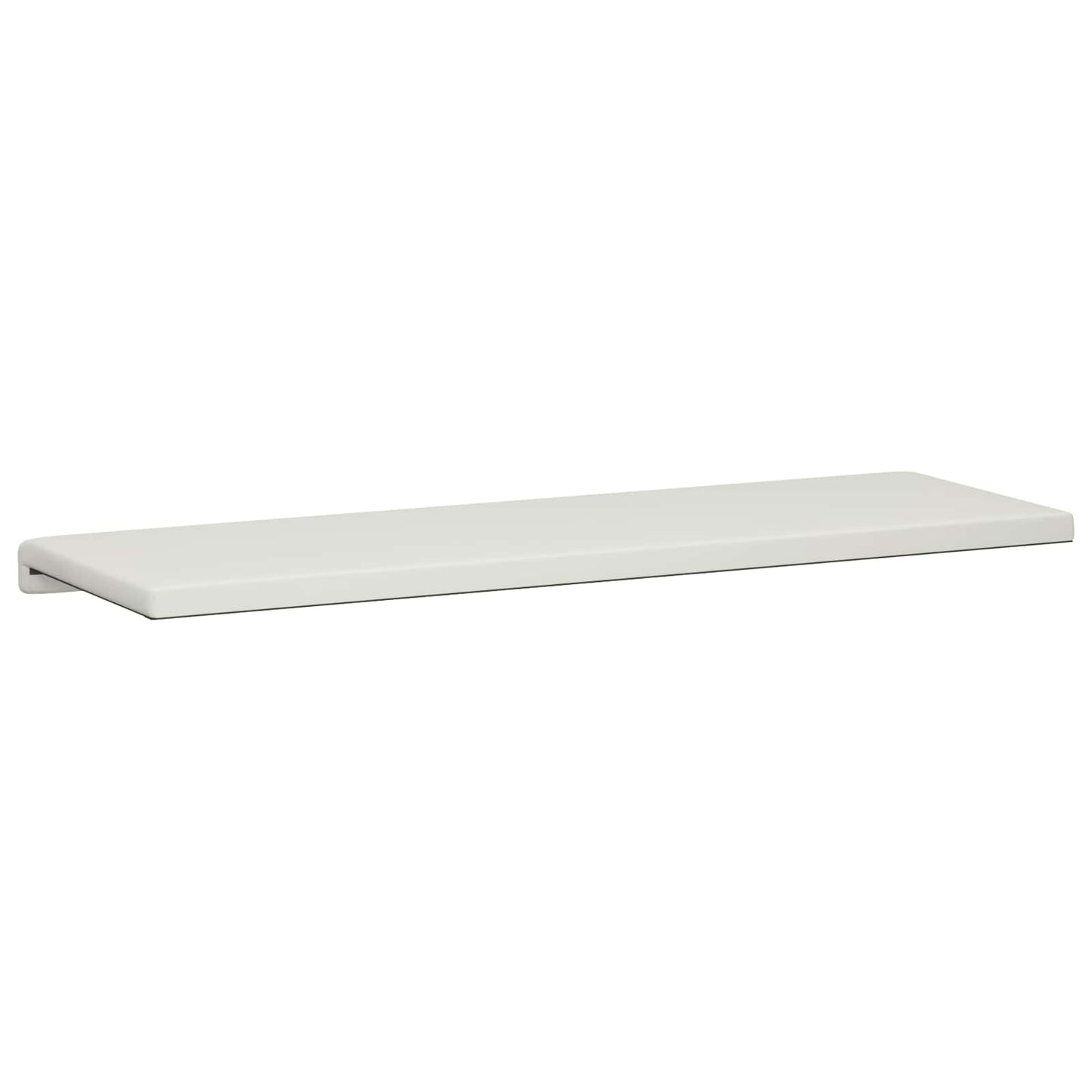 vidaXL Bench Cushion Faux Leather White Depth 35 cm