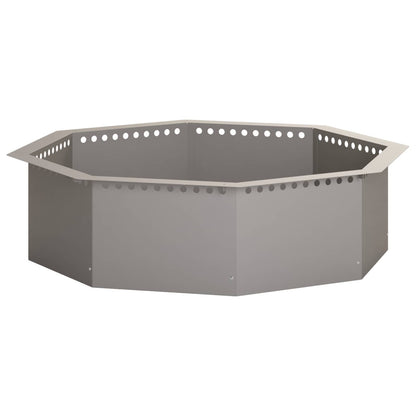 vidaXL Fire Pit Ring Rusty 90 x 90 x 25 cm Weathering Steel