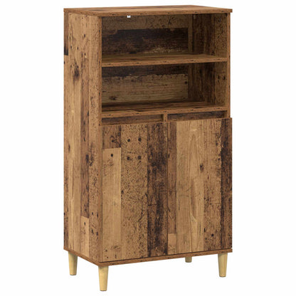 vidaXL Highboard Oak Wood 60 x 36 x 110 cm Engineered Wood