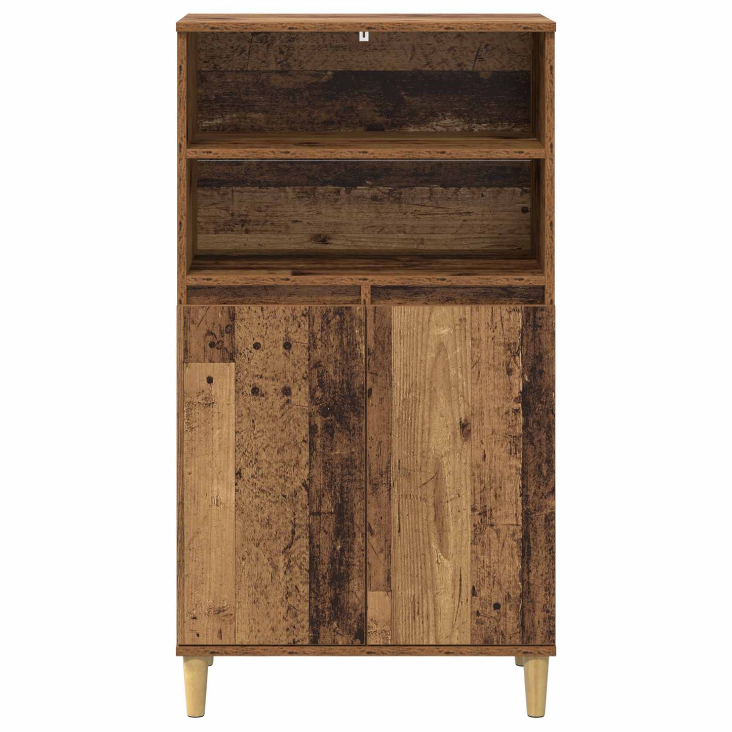vidaXL Highboard Oak Wood 60 x 36 x 110 cm Engineered Wood