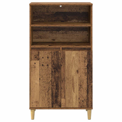 vidaXL Highboard Oak Wood 60 x 36 x 110 cm Engineered Wood