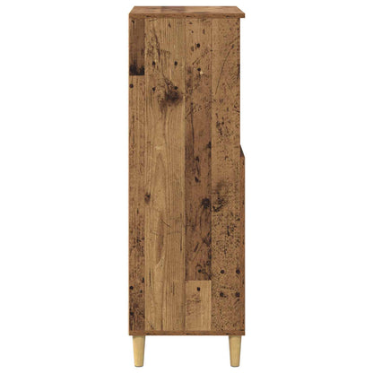 vidaXL Highboard Oak Wood 60 x 36 x 110 cm Engineered Wood