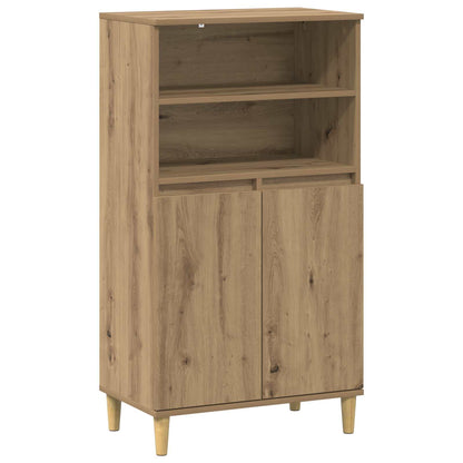 vidaXL Highboard Artisan Oak 60 x 36 x 110 cm Engineered Wood
