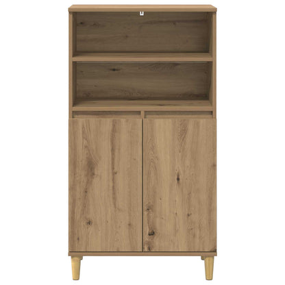 vidaXL Highboard Artisan Oak 60 x 36 x 110 cm Engineered Wood