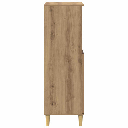 vidaXL Highboard Artisan Oak 60 x 36 x 110 cm Engineered Wood