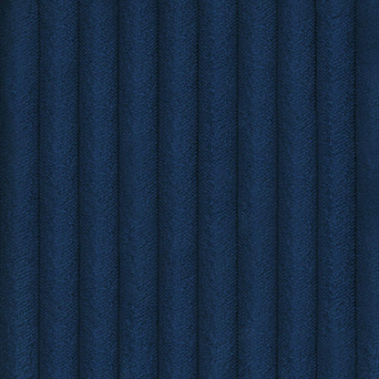 vidaXL XL Armchair with Cushions Navy 1.5 Lines Fabric