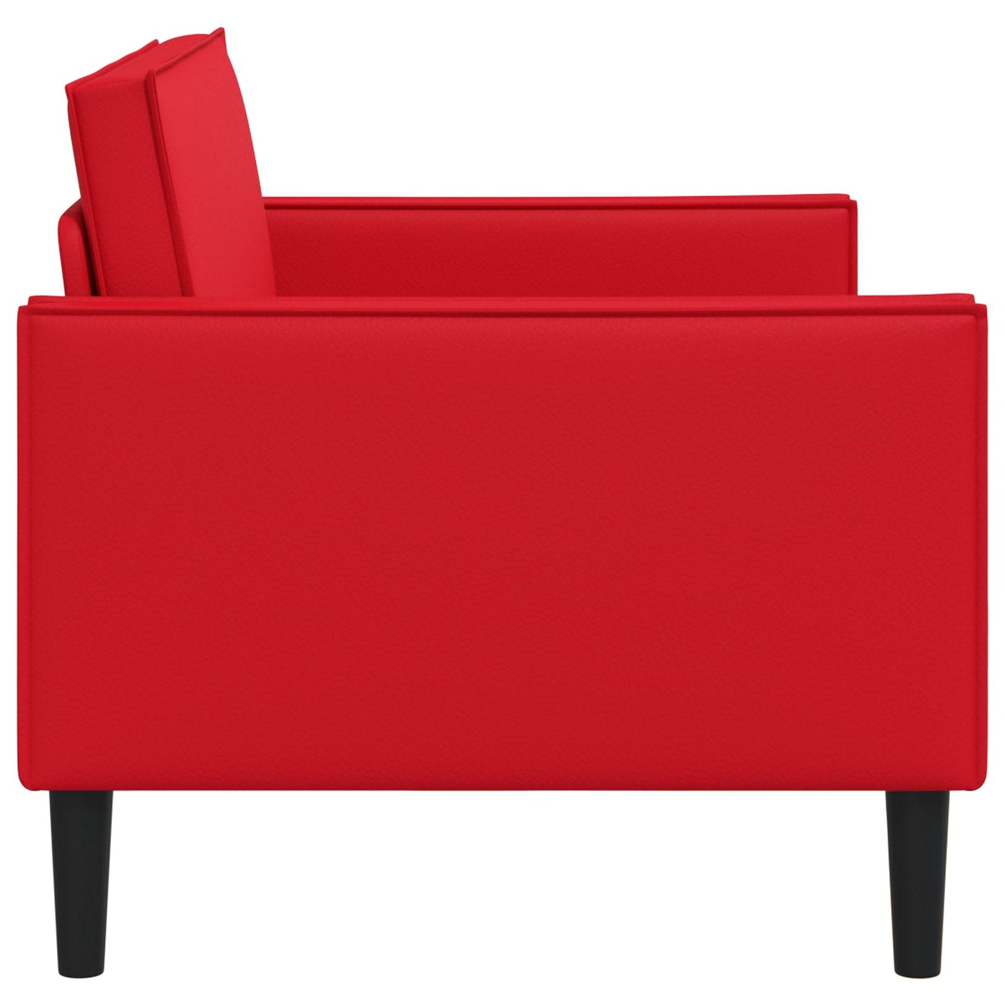 vidaXL XL Armchair Red Faux Leather