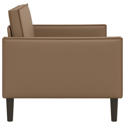 vidaXL XL Armchair Cappuccino Faux Leather