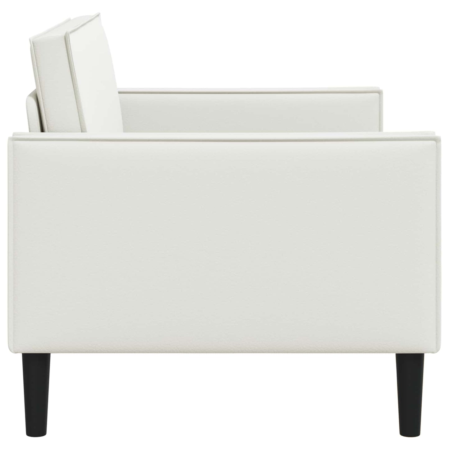 vidaXL XL Armchair White Faux Leather