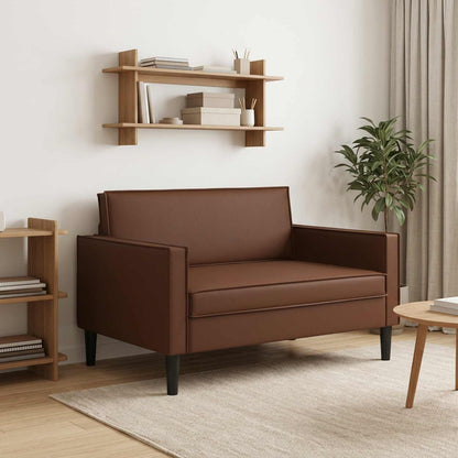 vidaXL XXL Armchair Brown Faux Leather