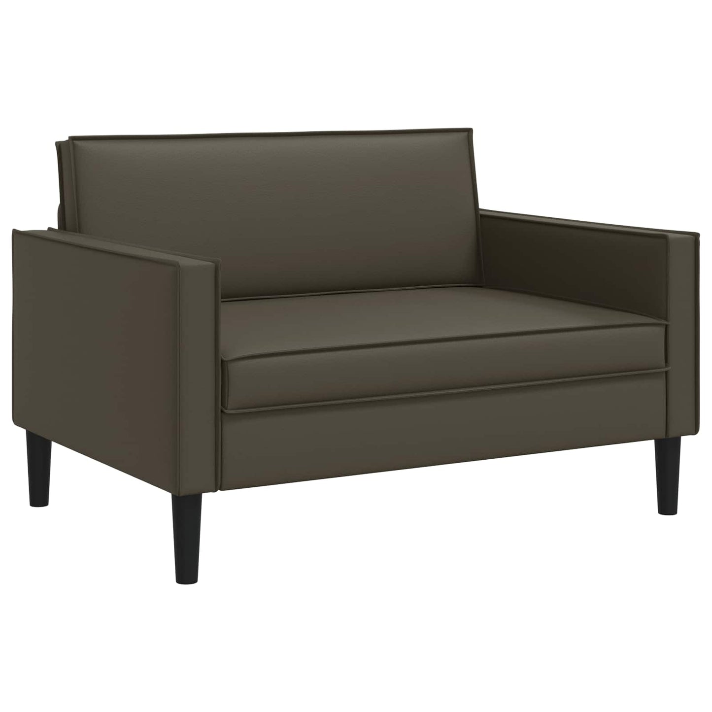 vidaXL XXL Armchair Brown Faux Leather