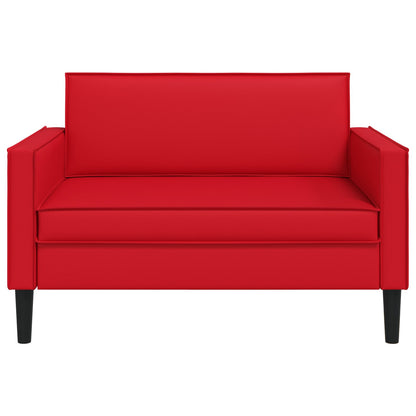 vidaXL XXL Armchair Red Faux Leather
