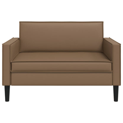 vidaXL XXL Armchair Cappuccino Faux Leather