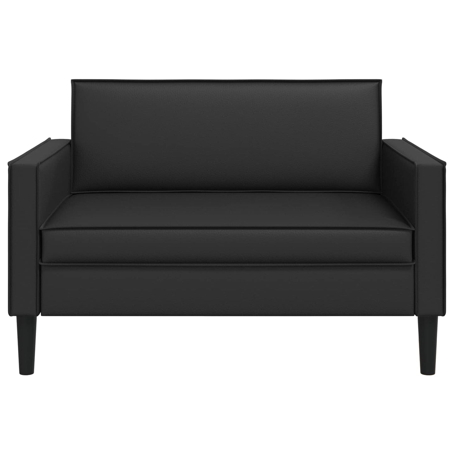 vidaXL XXL Armchair Black Faux Leather