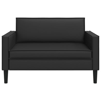 vidaXL XXL Armchair Black Faux Leather