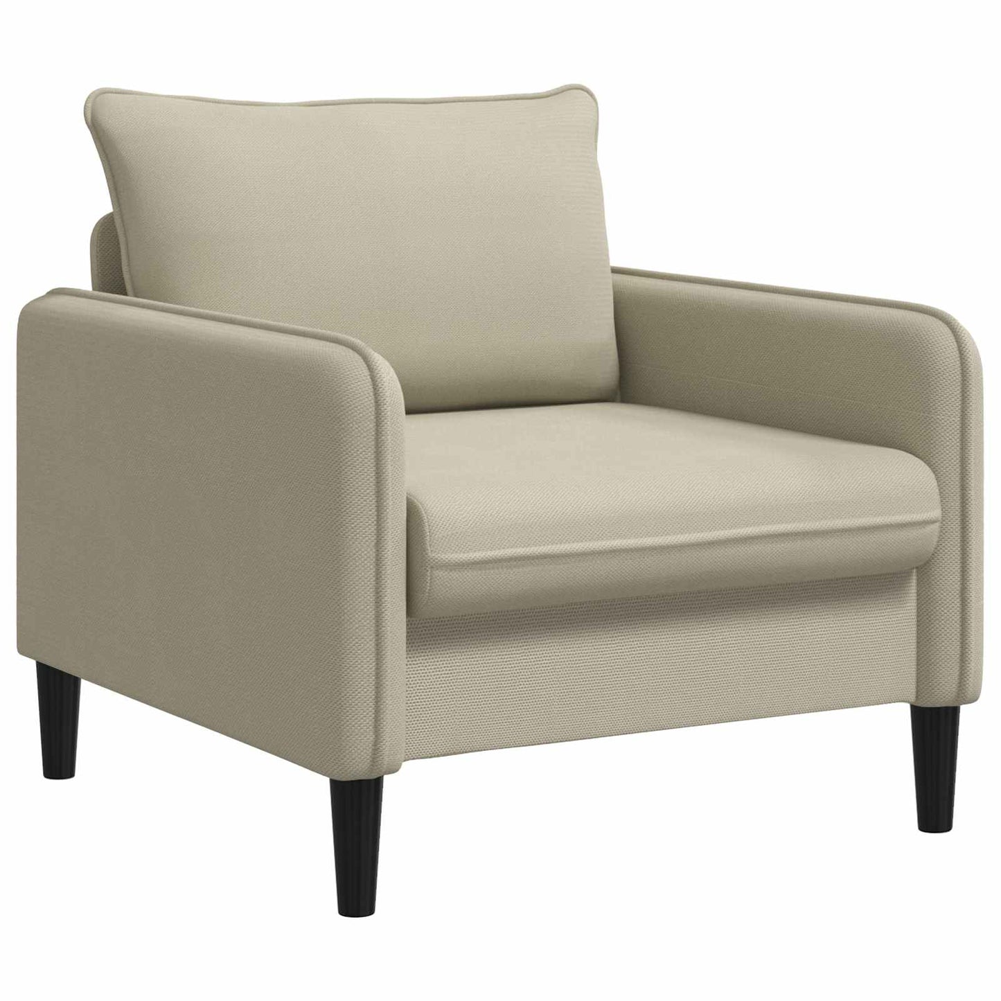vidaXL XL Armchair Sand Velvet