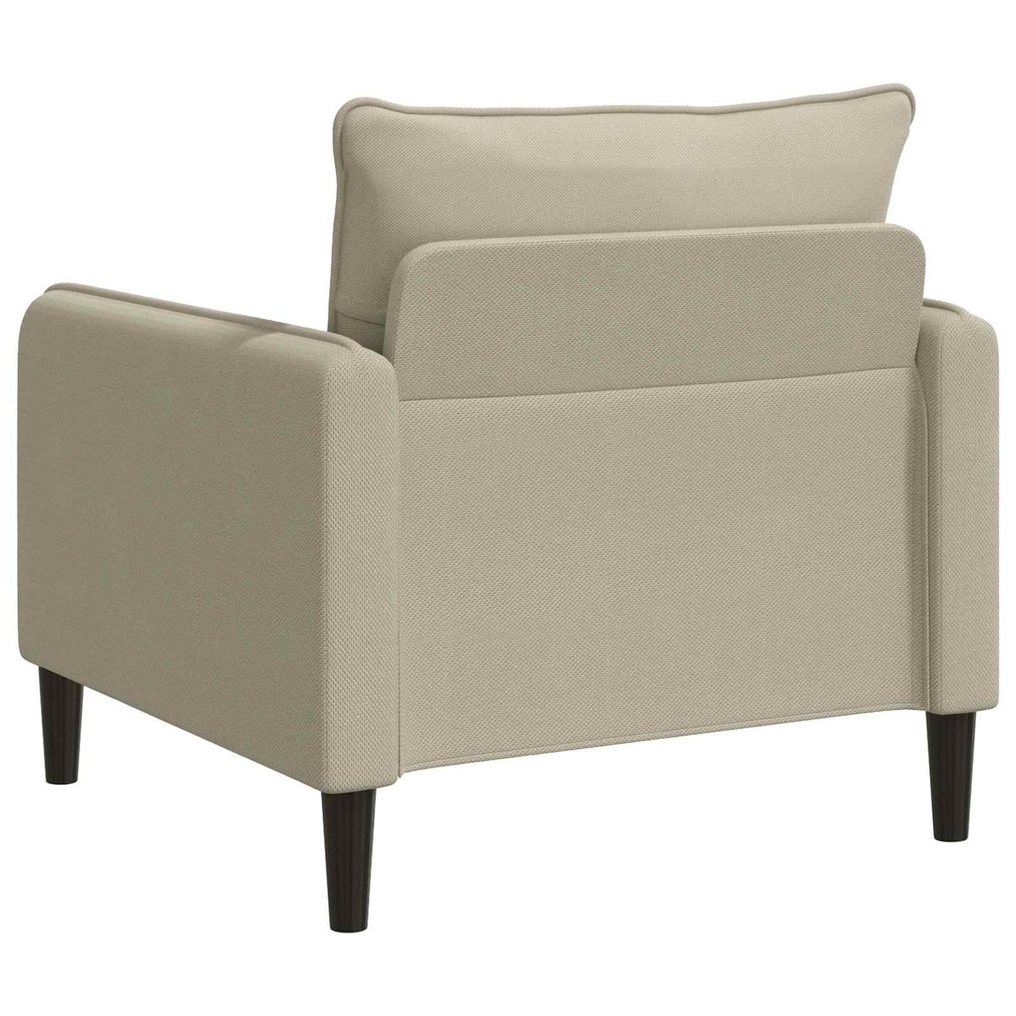 vidaXL XL Armchair Sand Velvet