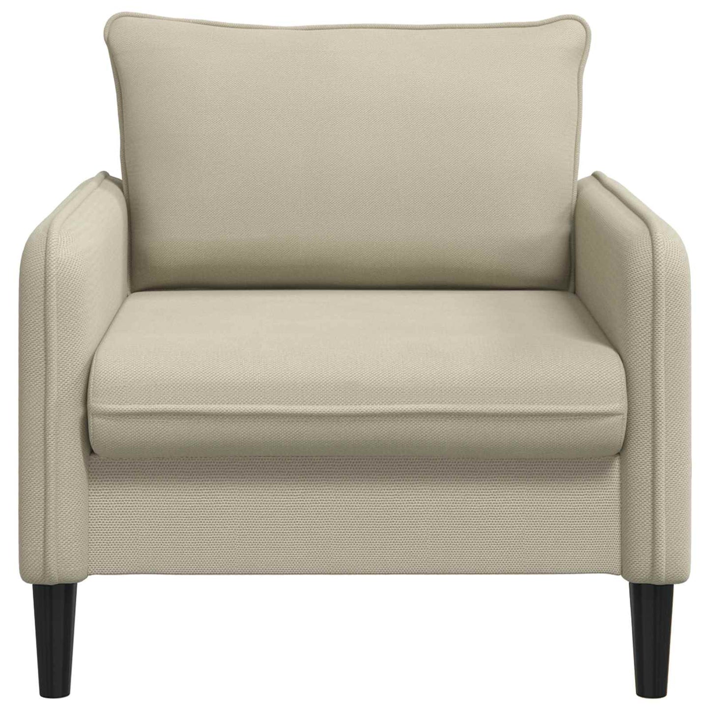 vidaXL XL Armchair Sand Velvet