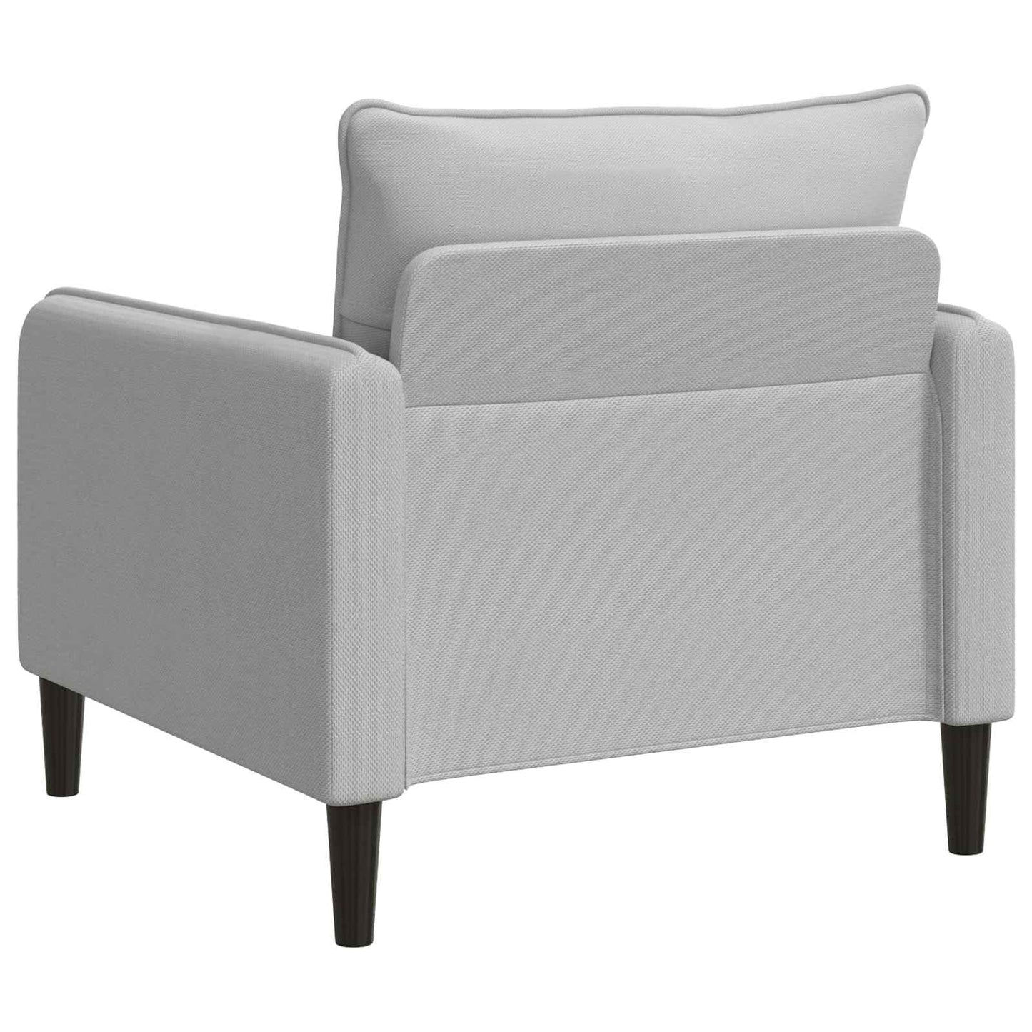 vidaXL XL Armchair Light Grey Velvet