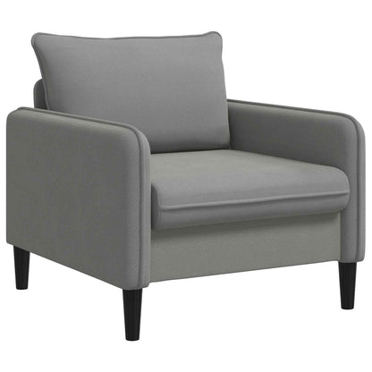 vidaXL XL Armchair Dark Grey Velvet