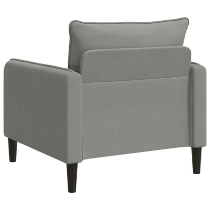 vidaXL XL Armchair Dark Grey Velvet