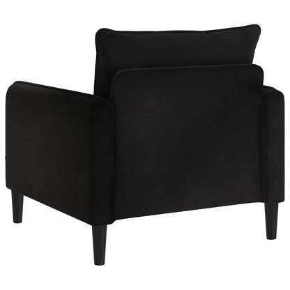 vidaXL XL Armchair Black Velvet