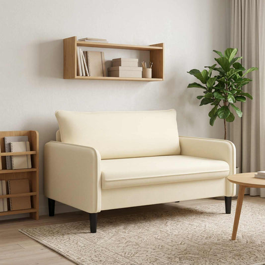 vidaXL XXL Armchair Cream Velvet