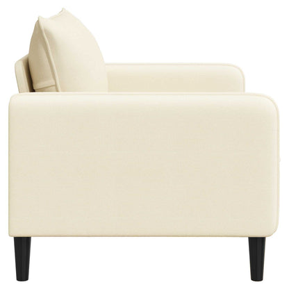 vidaXL XXL Armchair Cream Velvet