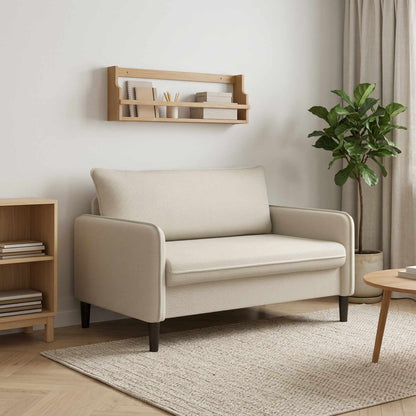 vidaXL XXL Armchair Beige Velvet