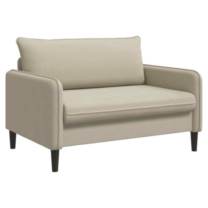 vidaXL XXL Armchair Beige Velvet