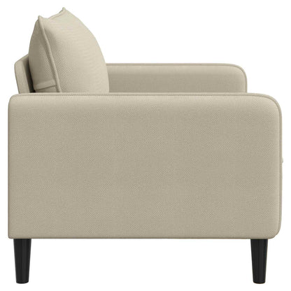 vidaXL XXL Armchair Beige Velvet