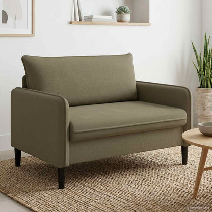 vidaXL XXL Armchair Khaki Velvet