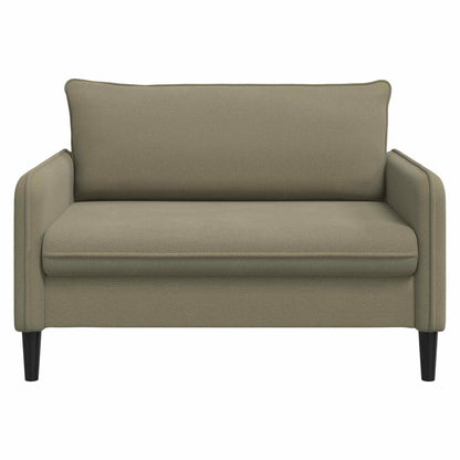 vidaXL XXL Armchair Khaki Velvet