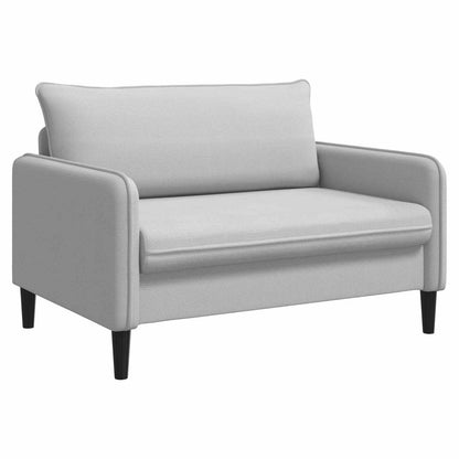 vidaXL XXL Armchair Light Grey Velvet
