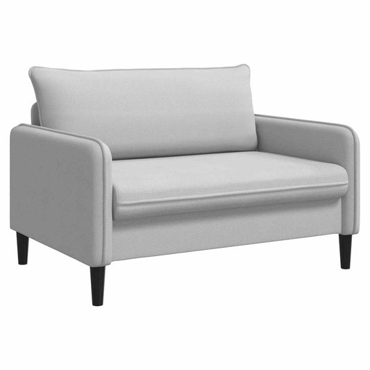vidaXL XXL Armchair Light Grey Velvet
