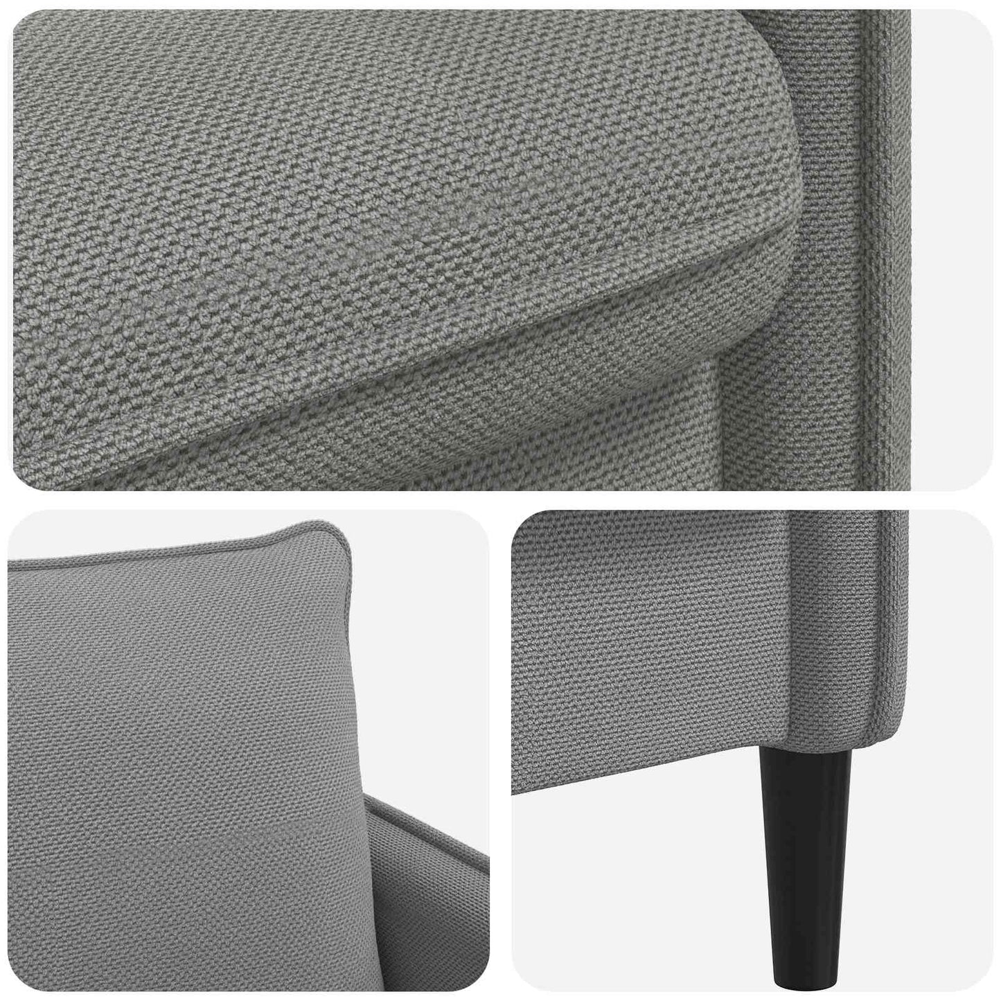 vidaXL XXL Armchair Dark Grey Velvet