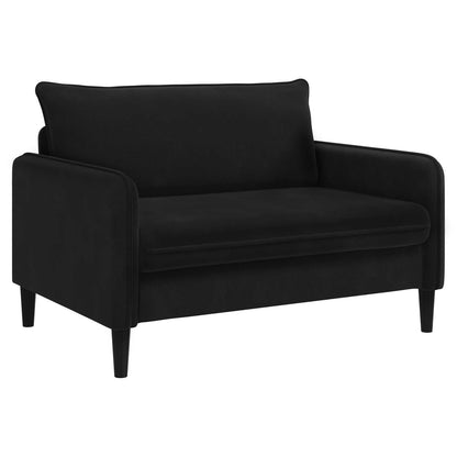 vidaXL XXL Armchair Black Velvet