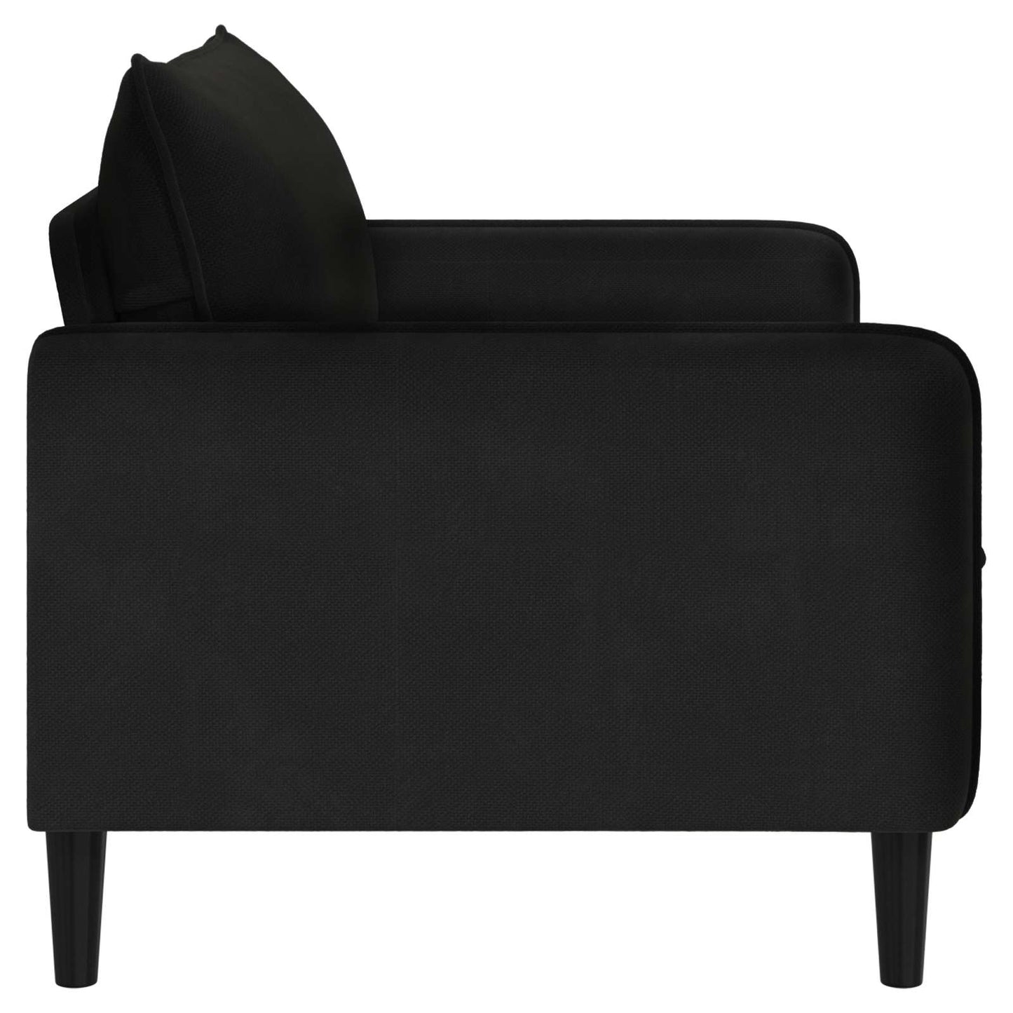 vidaXL XXL Armchair Black Velvet