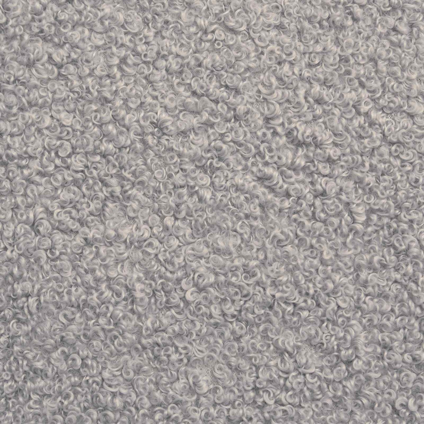 vidaXL XXL Armchair Light Grey Bouclé