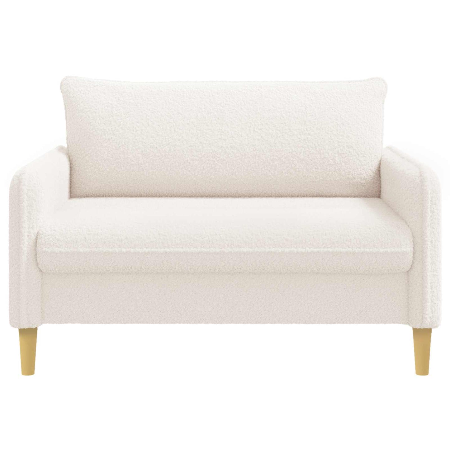 vidaXL XXL Armchair Cream Bouclé