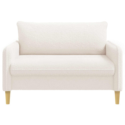 vidaXL XXL Armchair Cream Bouclé