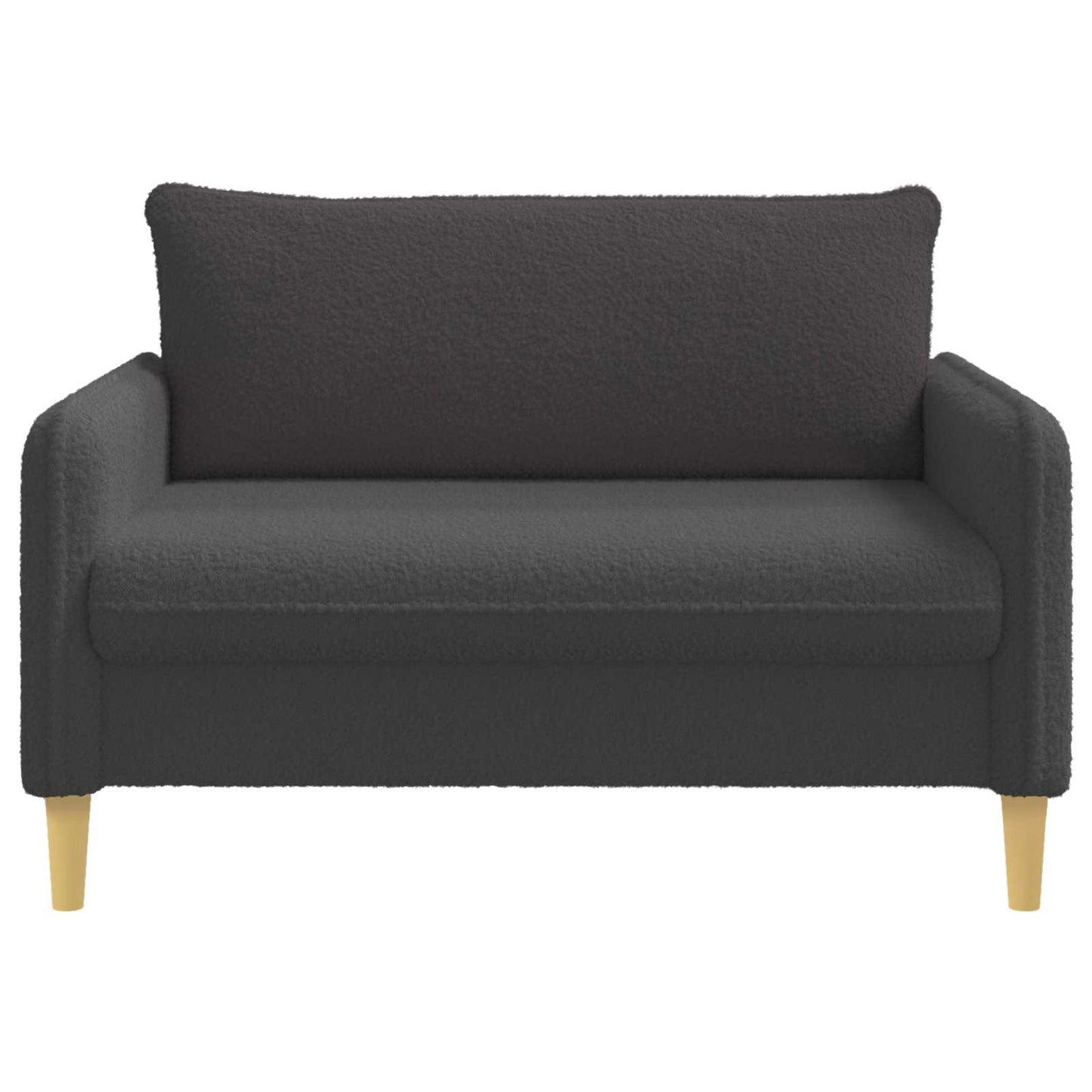 vidaXL XXL Armchair Dark Grey Bouclé