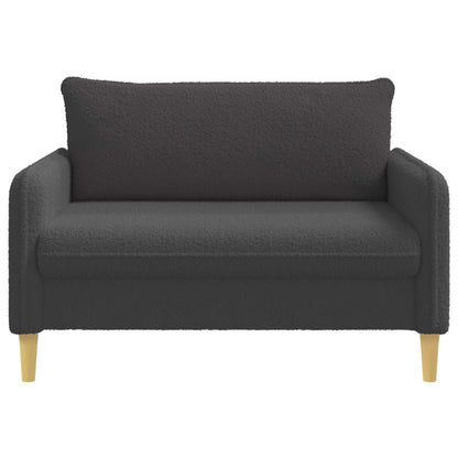vidaXL XXL Armchair Dark Grey Bouclé