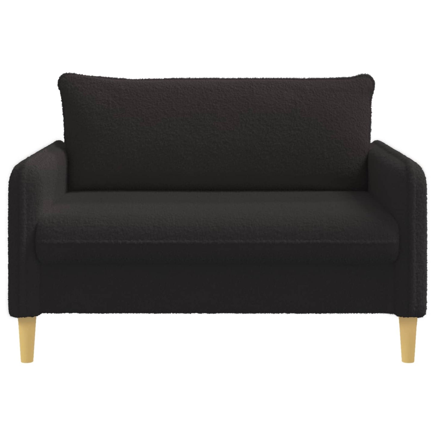 vidaXL XXL Armchair Black Bouclé