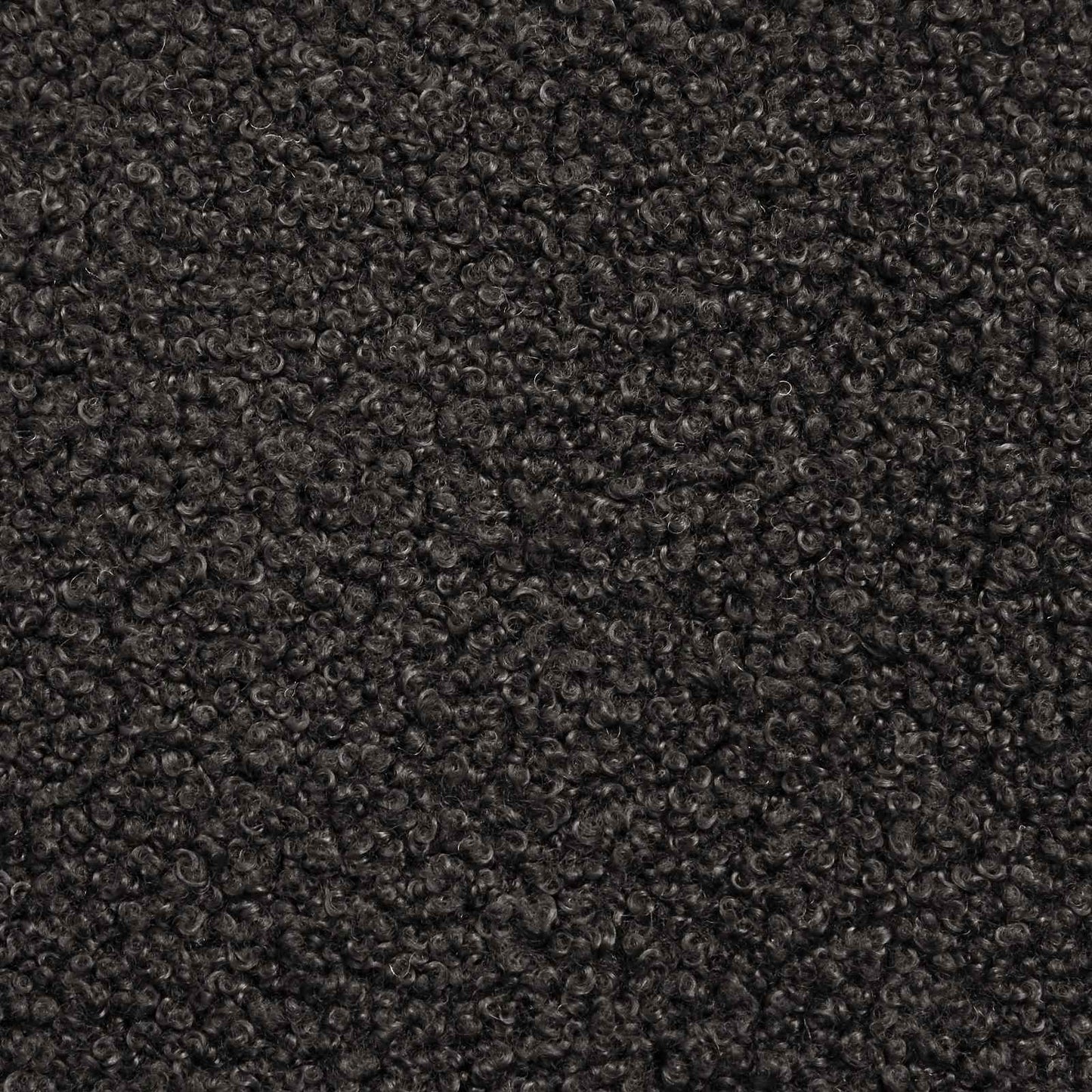 vidaXL XXL Armchair Black Bouclé
