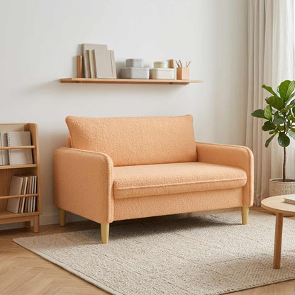 vidaXL XXL Armchair Beige Bouclé