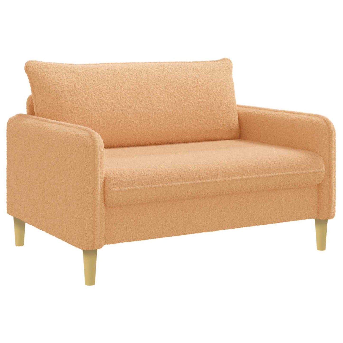 vidaXL XXL Armchair Beige Bouclé