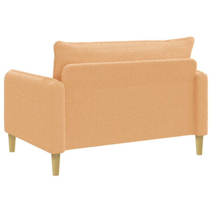 vidaXL XXL Armchair Beige Bouclé